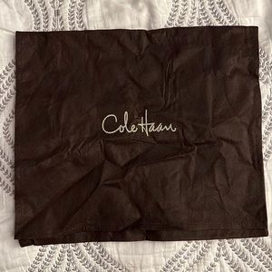 Cole Haan Large shoe Dust Bag, brown color